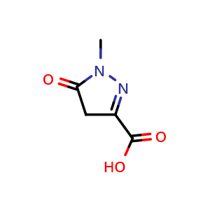 1-methyl-5-oxo-4,5-dihydro-1H-pyrazole-3-carboxylic acid