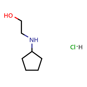2-(cyclopentylamino)ethan-1-ol hydrochloride