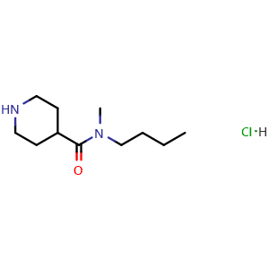 N-butyl-N-methylpiperidine-4-carboxamide hydrochloride