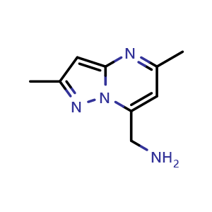 1-{2,5-dimethylpyrazolo[1,5-a]pyrimidin-7-yl}methanamine