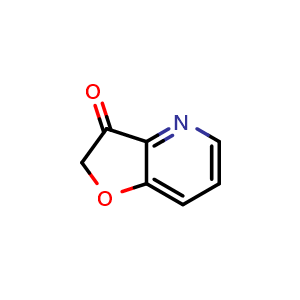 Chemical structure of 2H,3H-furo[3,2-b]pyridin-3-one , CAS 119293-03-7, AChemBlock S82659