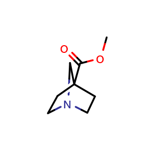 Chemical structure of methyl 1-azabicyclo[2.2.1]heptane-4-carboxylate , CAS 119102-22-6, AChemBlock S82666
