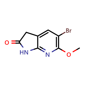 5-bromo-6-methoxy-1,3-dihydropyrrolo[2,3-b]pyridin-2-one