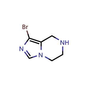 1-bromo-5H,6H,7H,8H-imidazo[1,5-a]pyrazine
