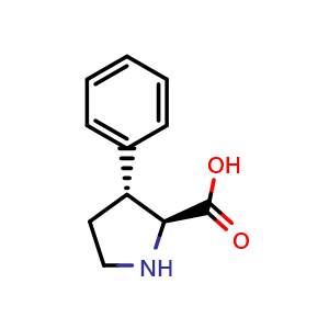 (2S,3R)-3-phenylpyrrolidine-2-carboxylic acid