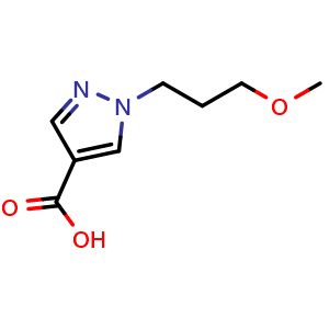 1-(3-methoxypropyl)-1H-pyrazole-4-carboxylic acid