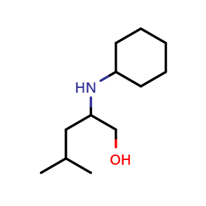 2-(cyclohexylamino)-4-methylpentan-1-ol