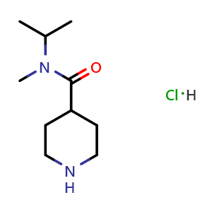 N-methyl-N-(propan-2-yl)piperidine-4-carboxamide hydrochloride