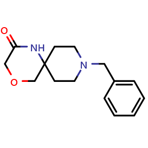 9-benzyl-4-oxa-1,9-diazaspiro[5.5]undecan-2-one