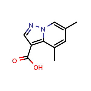 4,6-dimethylpyrazolo[1,5-a]pyridine-3-carboxylic acid