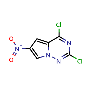 2,4-dichloro-6-nitro-pyrrolo[2,1-f][1,2,4]triazine