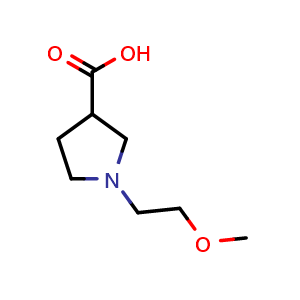 1-(2-methoxyethyl)pyrrolidine-3-carboxylic acid