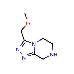 3-(methoxymethyl)-5H,6H,7H,8H-[1,2,4]triazolo[4,3-a]pyrazine