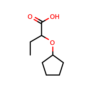 2-(cyclopentyloxy)butanoic acid