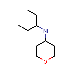 N-(pentan-3-yl)oxan-4-amine