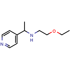 (2-ethoxyethyl)[1-(pyridin-4-yl)ethyl]amine