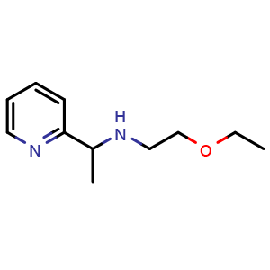 (2-ethoxyethyl)[1-(pyridin-2-yl)ethyl]amine