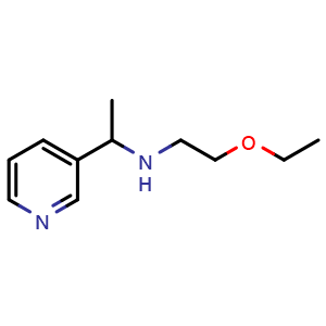 (2-ethoxyethyl)[1-(pyridin-3-yl)ethyl]amine