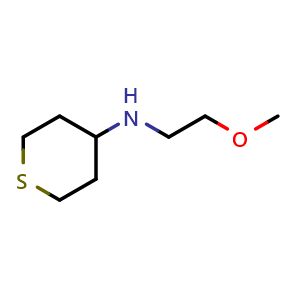 N-(2-methoxyethyl)thian-4-amine