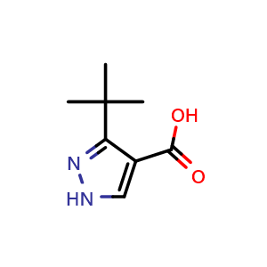 3-tert-butyl-1H-pyrazole-4-carboxylic acid