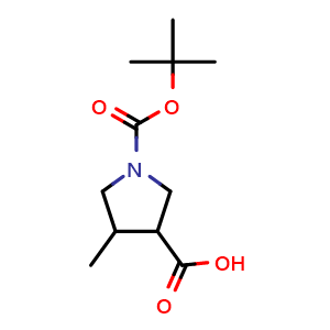 1-[(tert-butoxy)carbonyl]-4-methylpyrrolidine-3-carboxylic acid