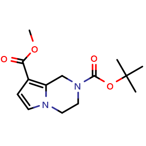 2-tert-butyl 8-methyl 1H,2H,3H,4H-pyrrolo[1,2-a]pyrazine-2,8-dicarboxylate