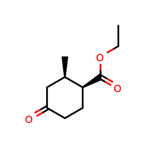 ethyl (1S,2R)-rel-2-methyl-4-oxo-cyclohexanecarboxylate