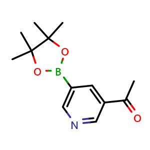 1-[5-(4,4,5,5-tetramethyl-1,3,2-dioxaborolan-2-yl)pyridin-3-yl]ethanone