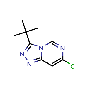 3-tert-butyl-7-chloro-[1,2,4]triazolo[4,3-c]pyrimidine