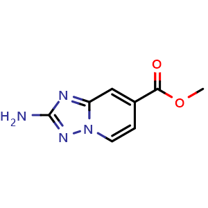 methyl 2-amino-[1,2,4]triazolo[1,5-a]pyridine-7-carboxylate
