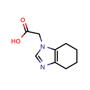 2-(4,5,6,7-tetrahydro-1H-1,3-benzodiazol-1-yl)acetic acid