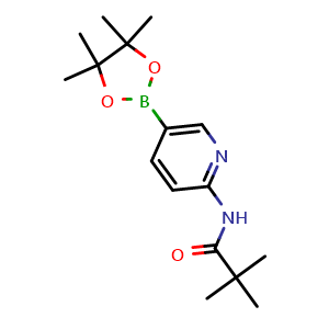N-(5-(4,4,5,5-tetramethyl-1,3,2-dioxaborolan-2-yl)pyridin-2-yl)pivalamide
