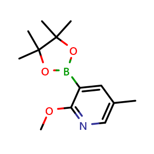 2-methoxy-5-methyl-3-(4,4,5,5-tetramethyl-1,3,2-dioxaborolan-2-yl)pyridine