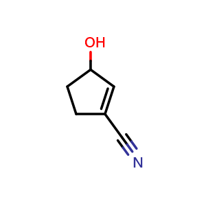 3-hydroxycyclopent-1-ene-1-carbonitrile