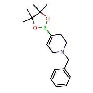 1-benzyl-4-(4,4,5,5-tetramethyl-1,3,2-dioxaborolan-2-yl)-1,2,3,6-tetrahydropyridine