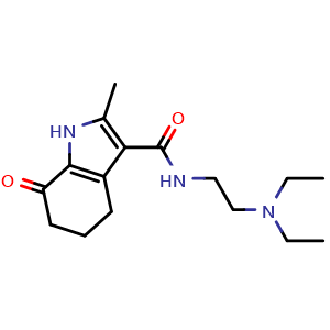 N-[2-(diethylamino)ethyl]-2-methyl-7-oxo-4,5,6,7-tetrahydro-1H-indole-3-carboxamide