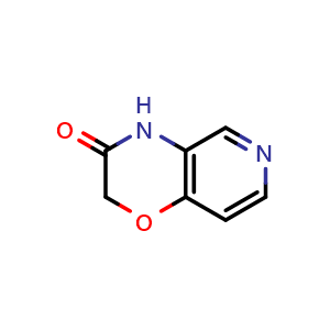 Chemical structure of 4H-pyrido[4,3-b][1,4]oxazin-3-one , CAS 102226-40-4, AChemBlock S83933