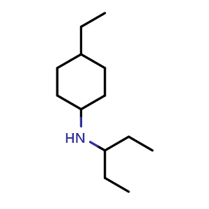 4-ethyl-N-(pentan-3-yl)cyclohexan-1-amine