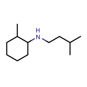 2-methyl-N-(3-methylbutyl)cyclohexan-1-amine