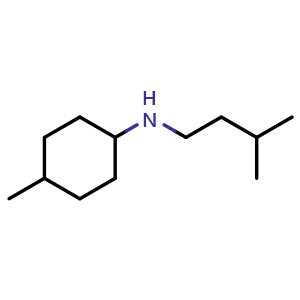 4-methyl-N-(3-methylbutyl)cyclohexan-1-amine