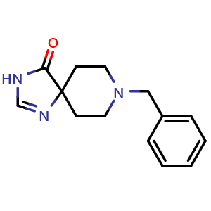 8-benzyl-1,3,8-triazaspiro[4.5]dec-1-en-4-one
