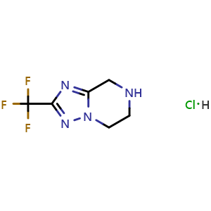 2-(trifluoromethyl)-5H,6H,7H,8H-[1,2,4]triazolo[1,5-a]pyrazine hydrochloride