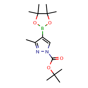 tert-butyl 3-methyl-4-(tetramethyl-1,3,2-dioxaborolan-2-yl)-1H-pyrazole-1-carboxylate