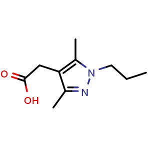 2-(3,5-dimethyl-1-propyl-1H-pyrazol-4-yl)acetic acid