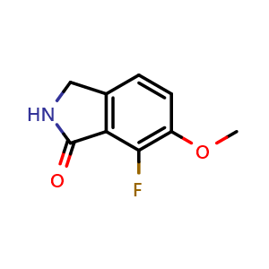 7-fluoro-6-methoxy-2,3-dihydro-1H-isoindol-1-one