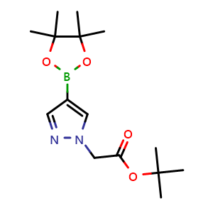 tert-butyl 2-[4-(tetramethyl-1,3,2-dioxaborolan-2-yl)-1H-pyrazol-1-yl]acetate