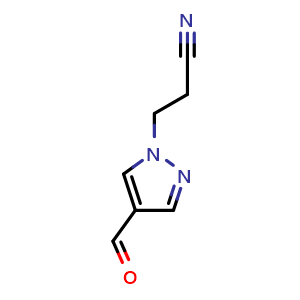 3-(4-formyl-1H-pyrazol-1-yl)propanenitrile