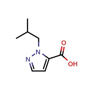 1-(2-methylpropyl)-1H-pyrazole-5-carboxylic acid