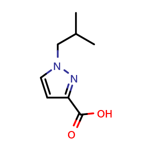 1-(2-methylpropyl)-1H-pyrazole-3-carboxylic acid