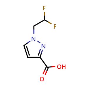 1-(2,2-difluoroethyl)-1H-pyrazole-3-carboxylic acid